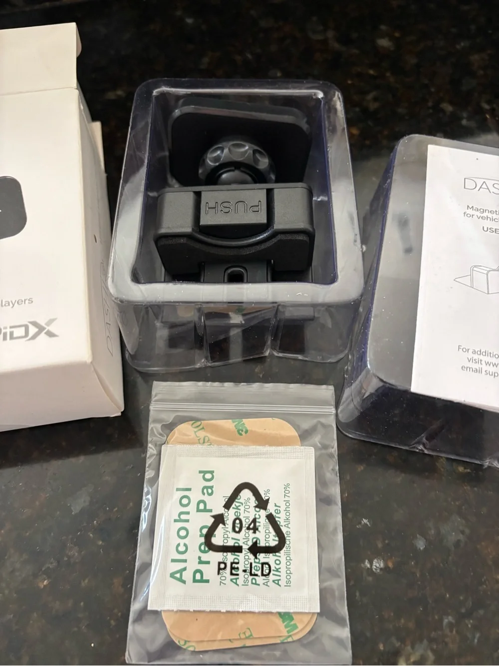 DASH CDM Universal Magnetic Car Mount by RAPIDX - Black